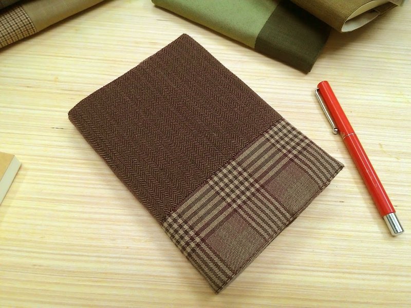 Exquisite A6 cloth book jacket ~ purple (only product) B04-019 - Book Covers - Other Man-Made Fibers 
