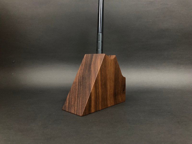 ロンリーペンブロック ウォールナット - ペンケース・筆箱 - 木製 ブラウン