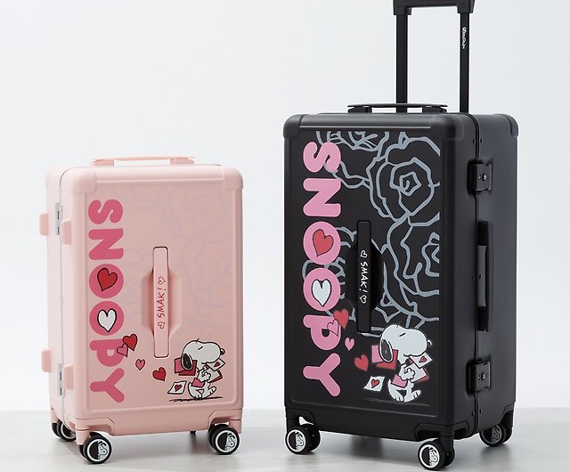 New Arrival】SNOOPY LOVE Series 24 Inch Luggage - Black - Shop