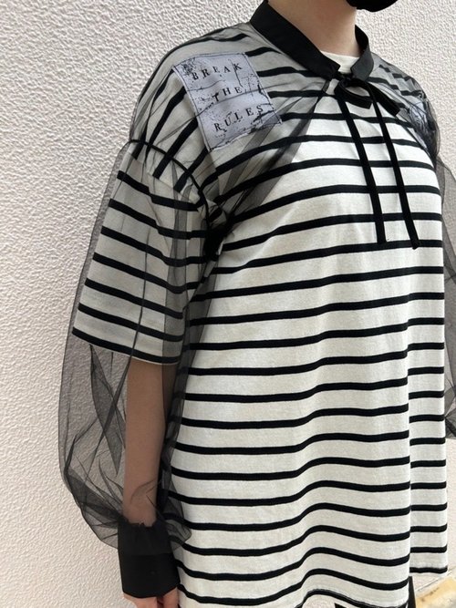 ボレロ シースルー 長袖 リボン ブラック Mサイズ レディース HELLCATPUNKS ヘルキャットパンクス シースルーボレロ シースルーボレロ/ブラック/Mサイズ/hellcatpunks/hcp-cd-0022