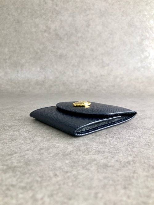 ⭐︎ 美品 ⭐︎Christian Dior ヴィンテージ レザー 財布 バッグ ヴィンテージ】Christian Dior 長財布 レザー ネイビー - メルカリ