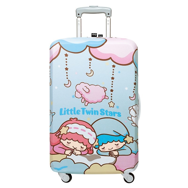 LOQI 行李箱外套／雙子星白日夢 【M號】 - 行李箱 / 旅行喼 - 塑膠 藍色