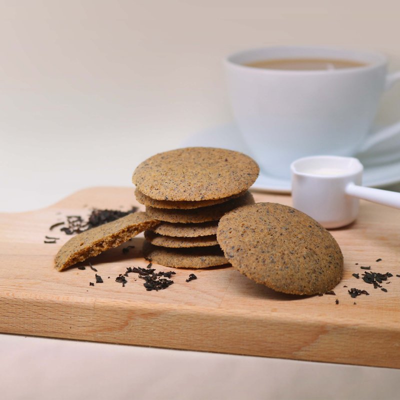 【Farewell Gift】Low GI HK Style Milk Tea Crispy Cookie - Handmade Cookies - Fresh Ingredients Transparent