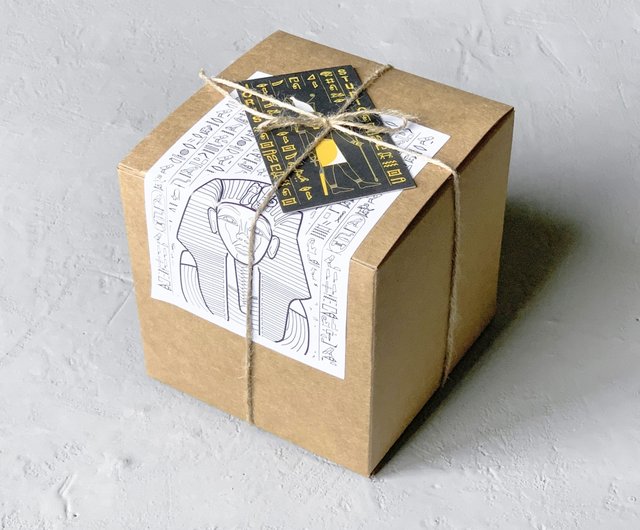 Square cardboard candle boxes packaging