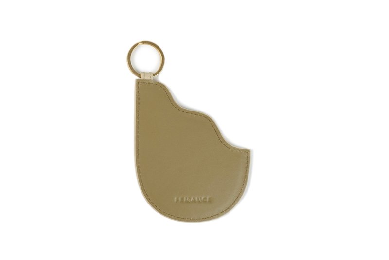 Calla mirror - Olive - Charms - Genuine Leather Green