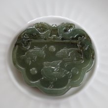 中国古玩　粉彩　香合A   6.8㎝　東さ6-0208③ 中国古玩 粉彩 香合A 6.8㎝ 東さ6-0208③