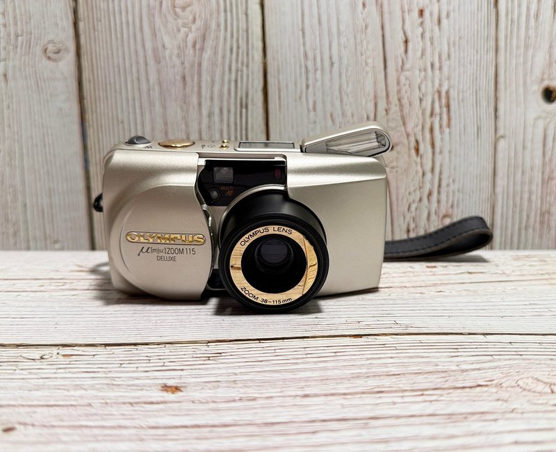 OLYMPUS U  ZOOM 115 底片相機 - 相機/拍立得/底片相機 - 其他金屬 灰色