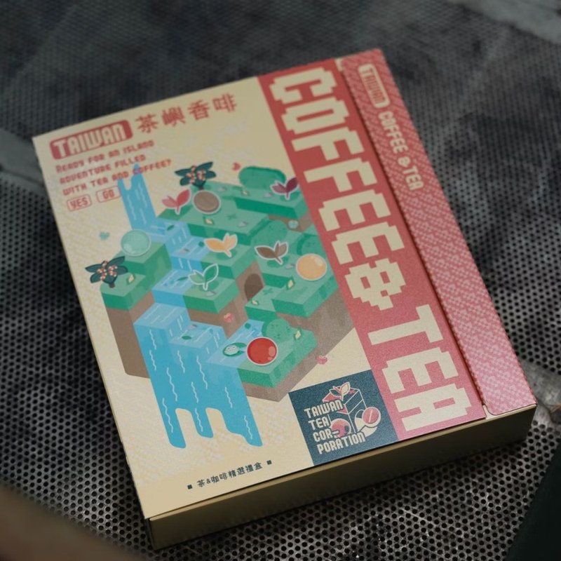 預購10/20出貨 2025中秋禮盒 茶嶼香啡禮盒(含提袋) 台灣農林 - 茶葉/茶包/水果茶 - 紙 黃色