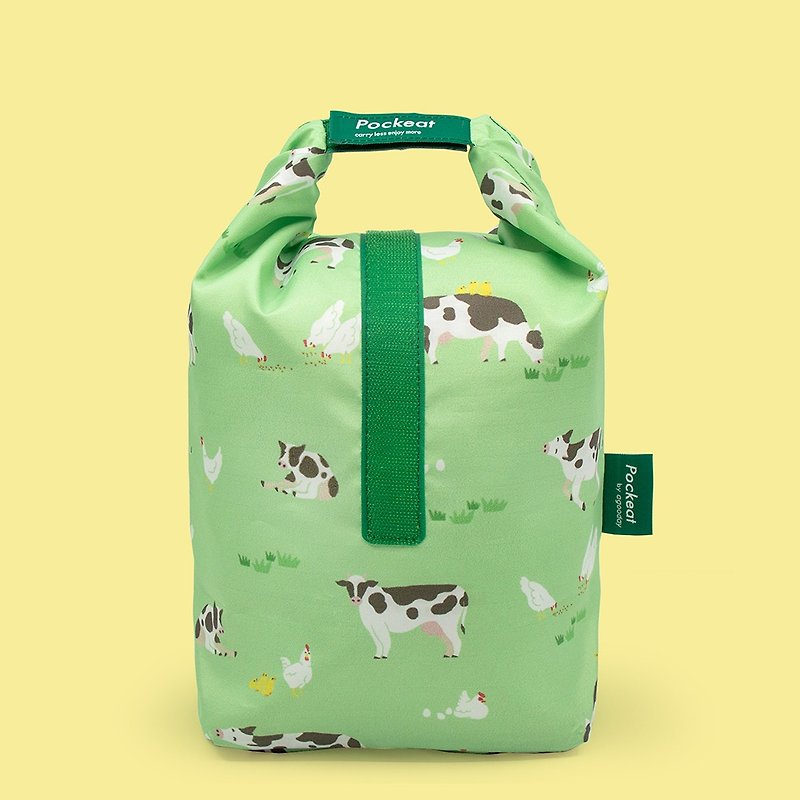 agooday | Pockeat food bag(L) - TSCPA - กล่องข้าว - พลาสติก สีเขียว