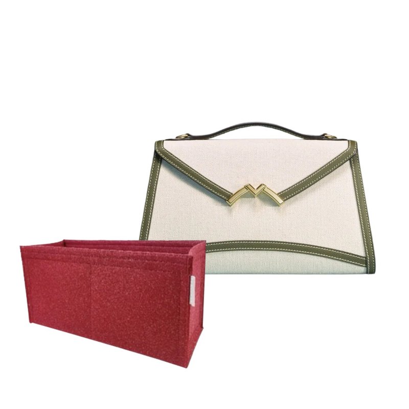 【香港製造|韓國絨布】Bag Organizer - Moynat Gabrielle Clutch - 化妝包/收納袋 - 其他材質 多色