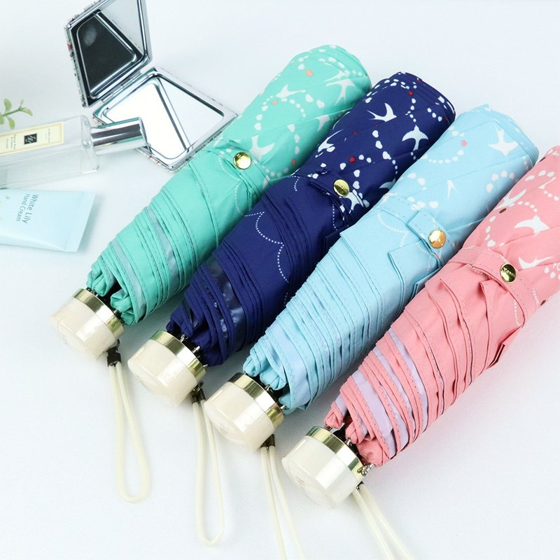 [Hefeng Chunyan Lightweight Hand Open Umbrella] Anti-UV Cooling Feeling Cooling ~ Spring Breeze Xuyan Returns - Wenchuang Edition - ร่ม - เส้นใยสังเคราะห์ หลากหลายสี