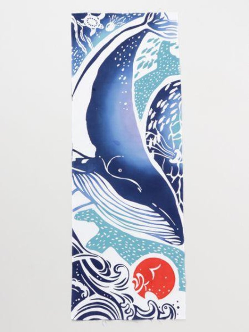 TENUGUI Towel - Whale - 擺飾/家飾品 - 其他材質 