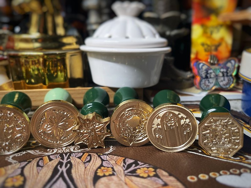 *NeverLand Handbook Commune*Original Design 6th Anniversary Commemorative Seal Seal - Other - Copper & Brass 