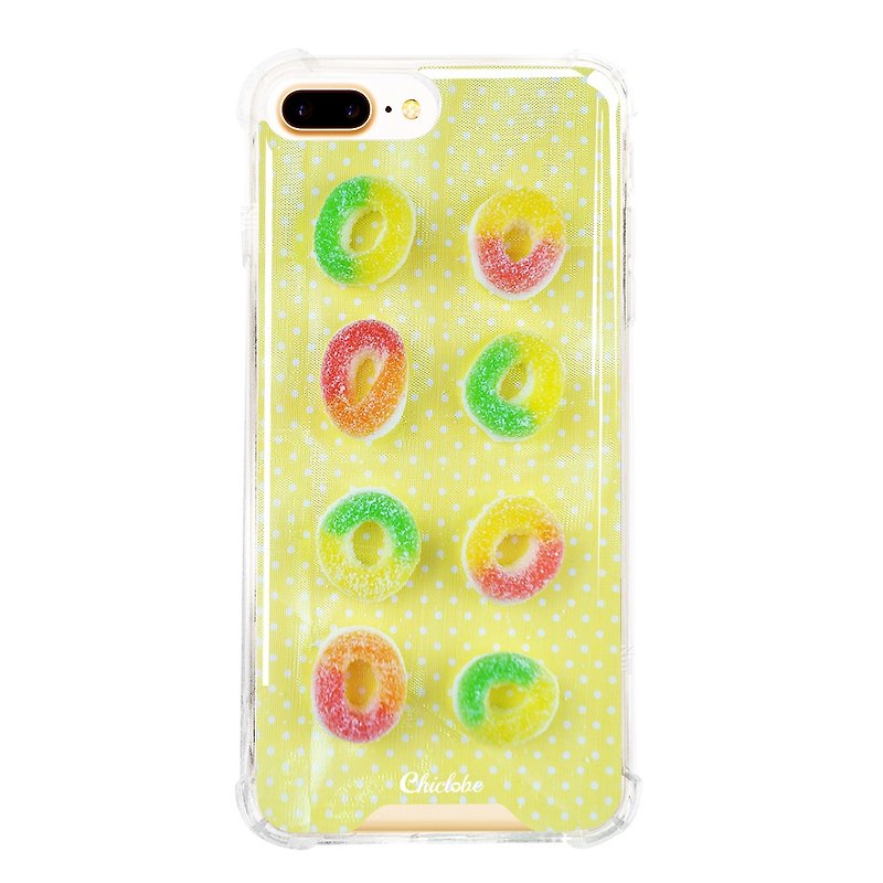 [oo soft candy] anti-gravity anti-fall mobile phone case - Phone Cases - Plastic Yellow