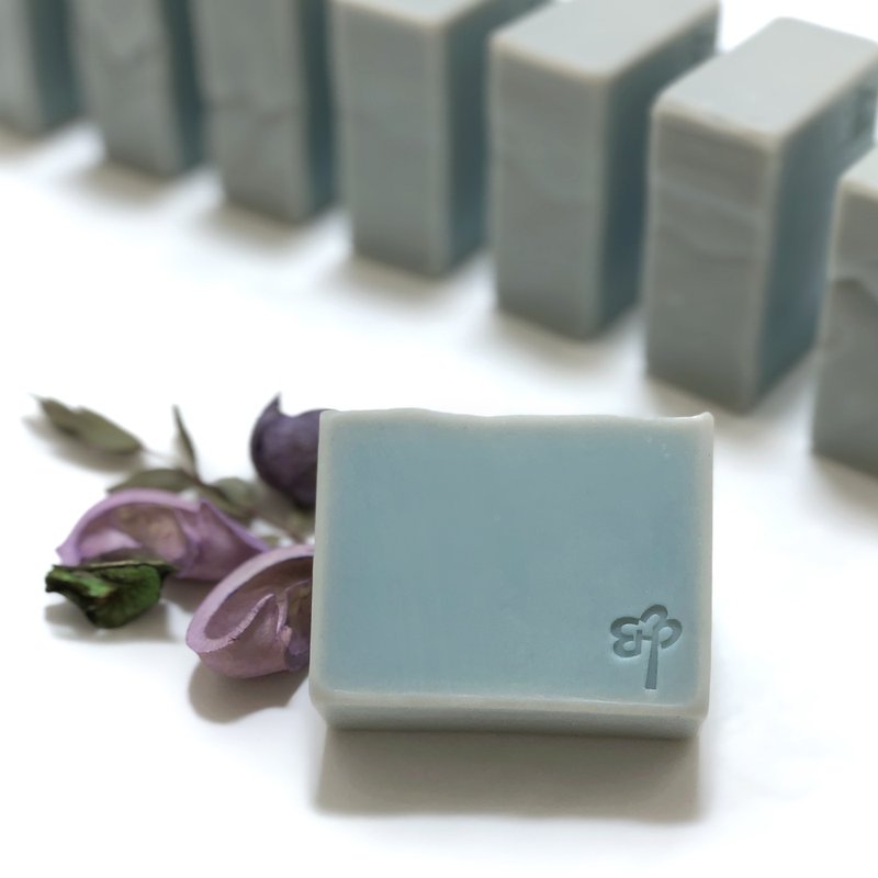 Soapsmith [Sensitive Skin] 3-Point Serenity Moisturizing Soap丨Soothing Mask Face - Soap - Plants & Flowers Blue