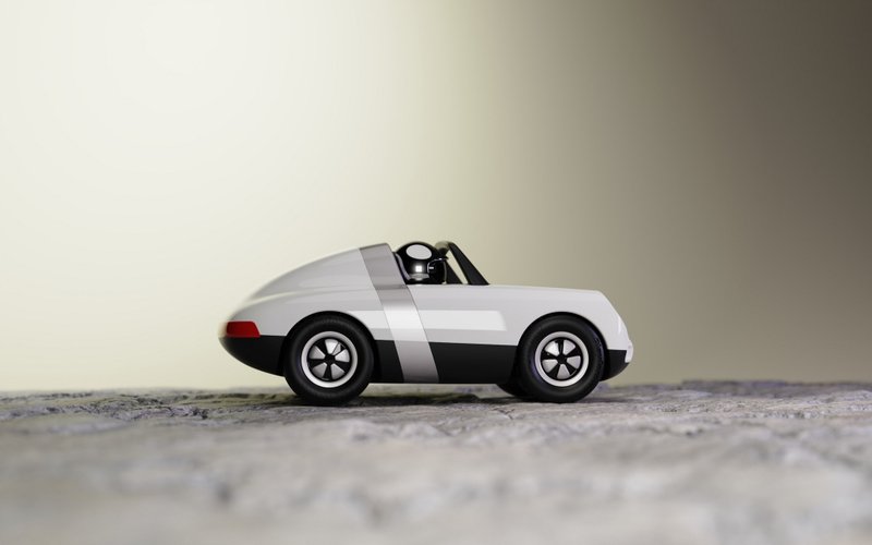 Playforever LUFT 經典敞篷跑車 (金屬白色) - 擺飾/家飾品 - 塑膠 