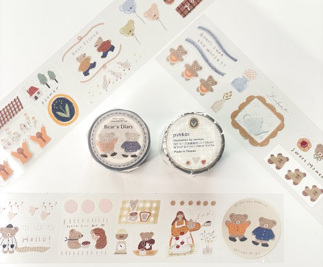 10/6以降発送】Bears Diary | Pinkoi × ranmyu コラボレーション