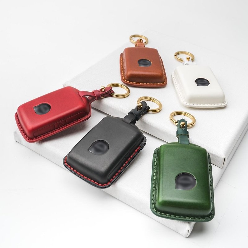 VOLVO V40 V60 V90 S60 S90 XC40 XC60 XC90 car key leather case - Keychains - Genuine Leather 