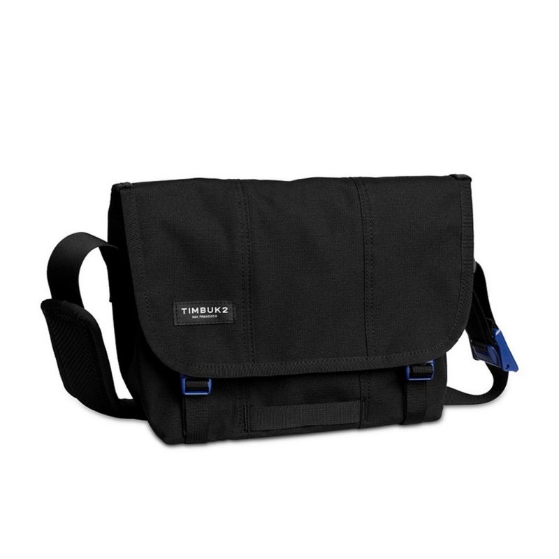 TIMBUK2 FLIGHT CLASSIC MESSENGER Lightweight messenger bag S black - Messenger Bags & Sling Bags - Other Materials Black