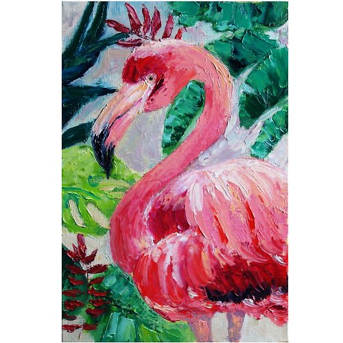 LV Flamingo - Scores Painting
