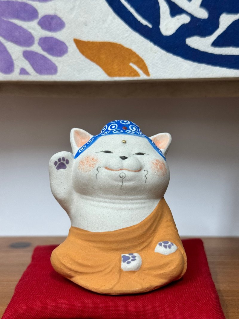 Water pottery ceramics | Cat Buddha statue - Items for Display - Pottery 