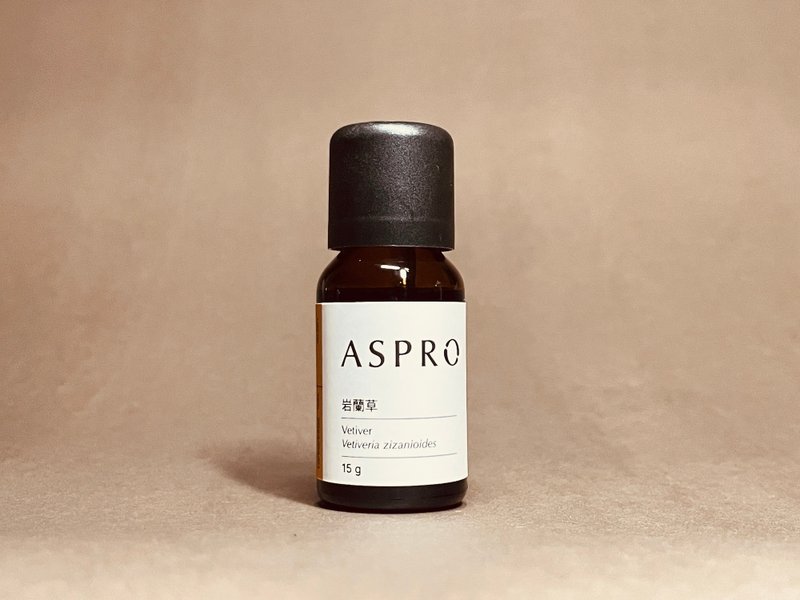 ASPRO Organic Vetiver Essential Oil 15 g - Fragrances - Essential Oils 