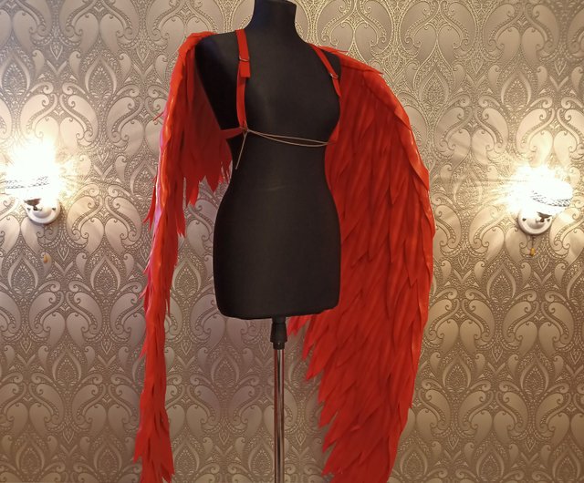 Angel wings angel wings costume red wings red angel wings wings