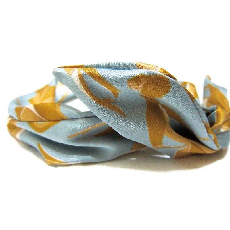 Dancing Wake up ! aluminum hair band - Hair Accessories - Other Materials Blue