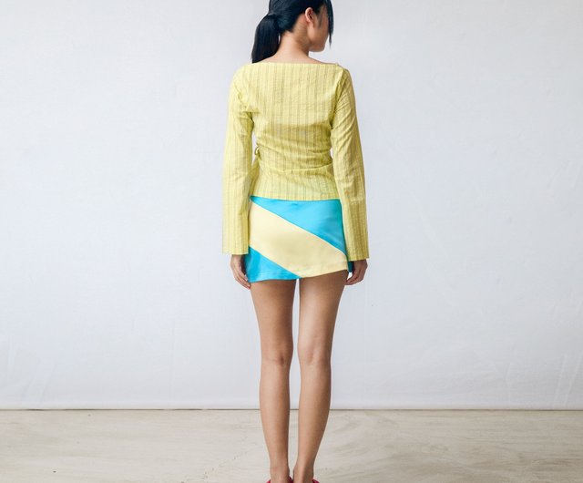 APRILPOOLDAY★日本未上陸★ PATTI WRAP BLOUSE ラップブラウス Aprilpoolday / PATTI WRAP BLOUSE APRILPOOLDAY - Pinkoi 限時