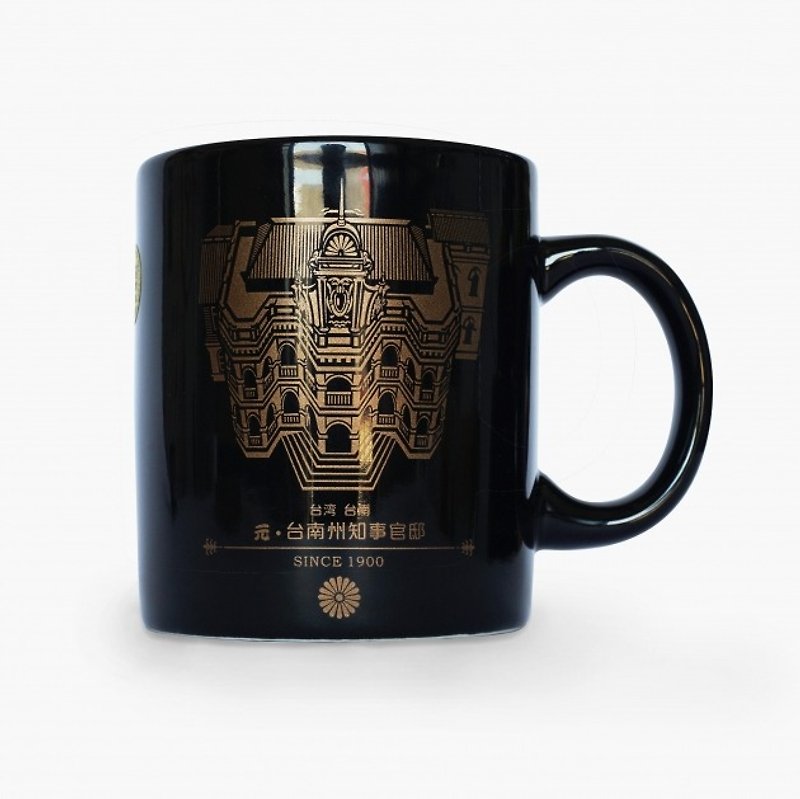 Tainan governor official residence limited goods _ mug (Taiwan monuments building souvenirs) - Mugs - Porcelain Black