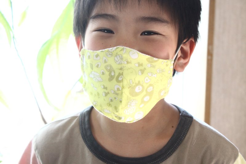 spicanoniwa  textile maskcover for kids - 口罩/口罩收納套 - 棉．麻 
