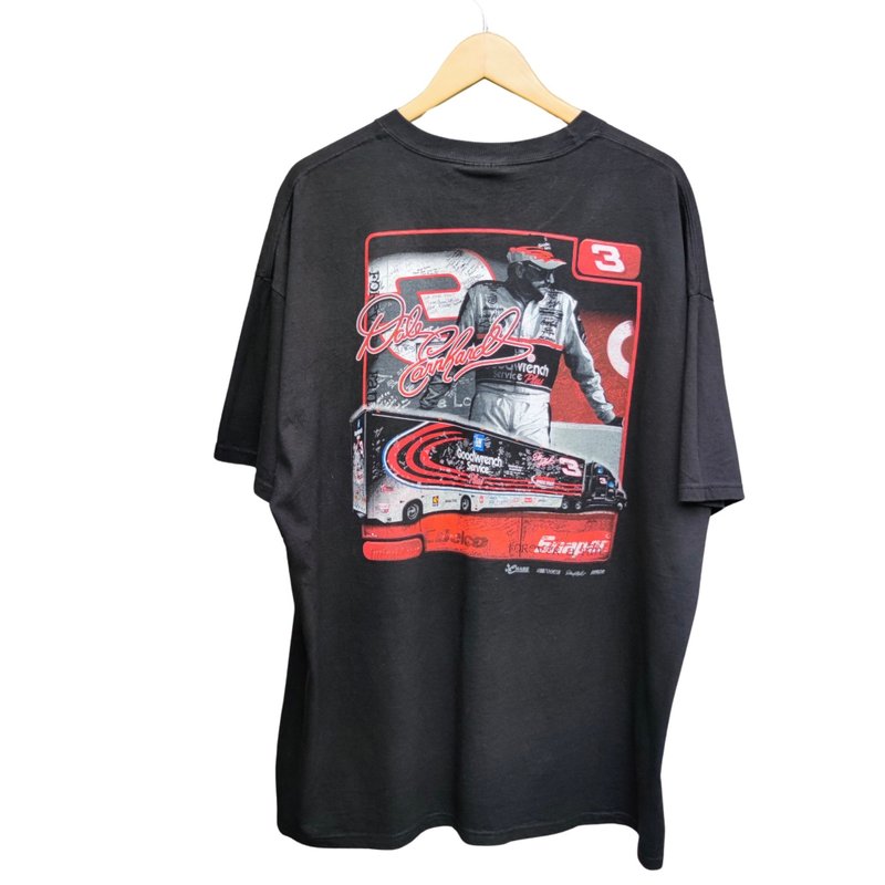 Vintage Dale Earnhardt Forever The Man Intimidator Nascar T shirt - 男 T 恤 - 棉．麻 黑色