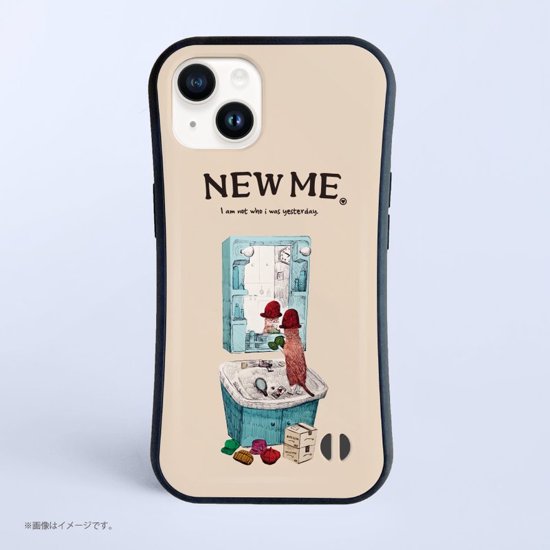 Shockproof Grip iPhone Case/NEW ME - เคส/ซองมือถือ - พลาสติก ขาว