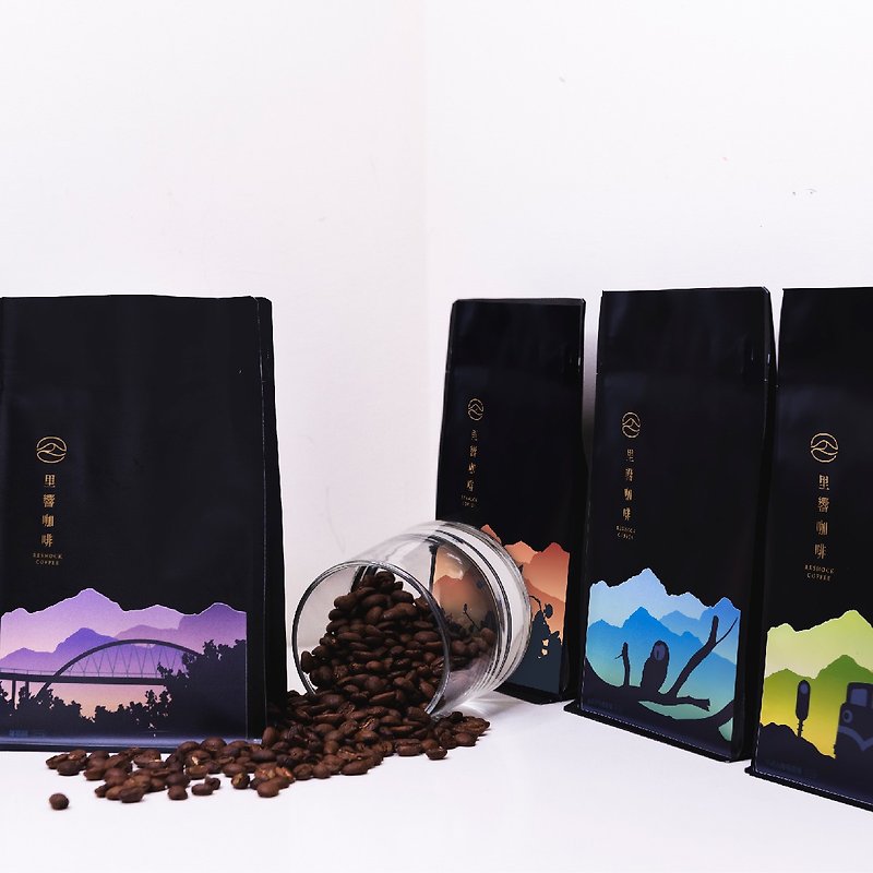 【超值2+1】阿里山咖啡大禮包 - 咖啡/咖啡豆 - 其他材質 藍色