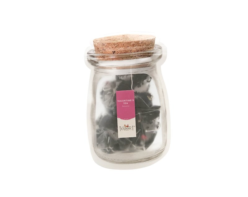 Valentine's Tea - TEADDICT Tea Bag (1.5g x 15pc) - Tea - Fresh Ingredients Multicolor