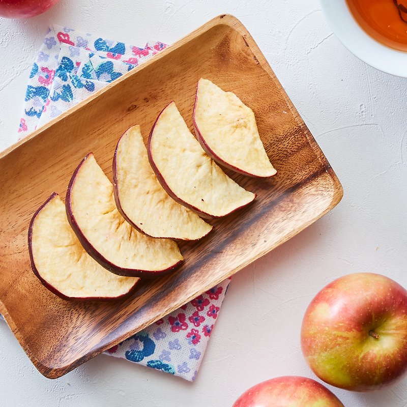 香甜蘋果脆片(75g/包) -產地直送 新鮮蘋果整顆切片 香甜脆口 - 水果乾 - 新鮮食材 