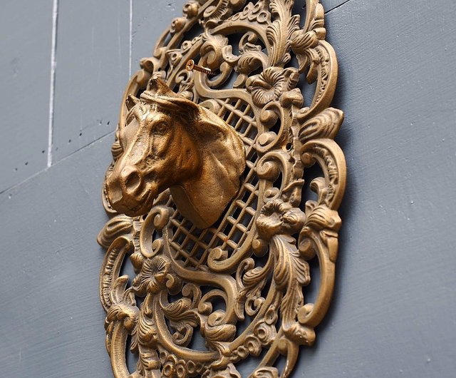 フランスのアンティークブロンズ馬の装飾品 - ショップ リボーン