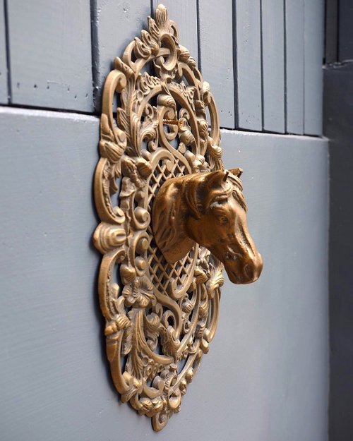 フランスアンティーク　ブロンズ　馬 フランスのアンティークブロンズ馬の装飾品 - ショップ リボーン