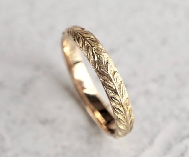 Laurel wreath ring R076K10 - Shop ateliersimo General Rings - Pinkoi