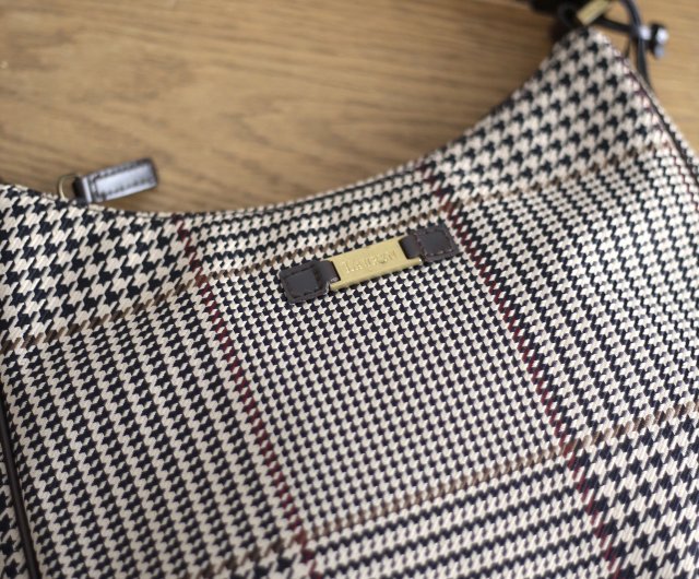 ralph lauren houndstooth bag