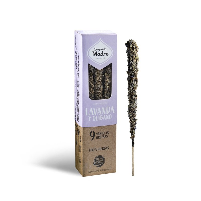 【Sagrada Madre】氛母_薰衣草、乳香-草花香薰棒 - 香氛/精油/擴香 - 植物．花 卡其色