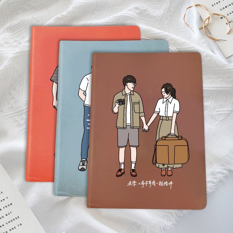 [Customized] Xiyan painting/customized notebook/leather - สมุดบันทึก/สมุดปฏิทิน - หนังเทียม หลากหลายสี