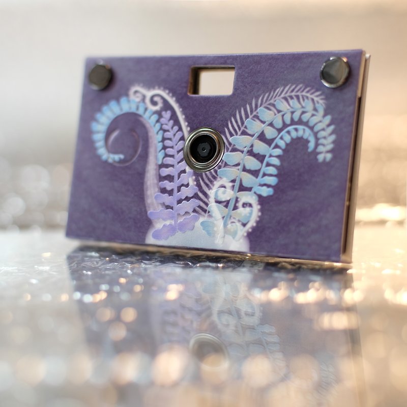 Paper Shoot paper camera, Fantastic Fern Series -  Sheep - Cameras - Paper Purple