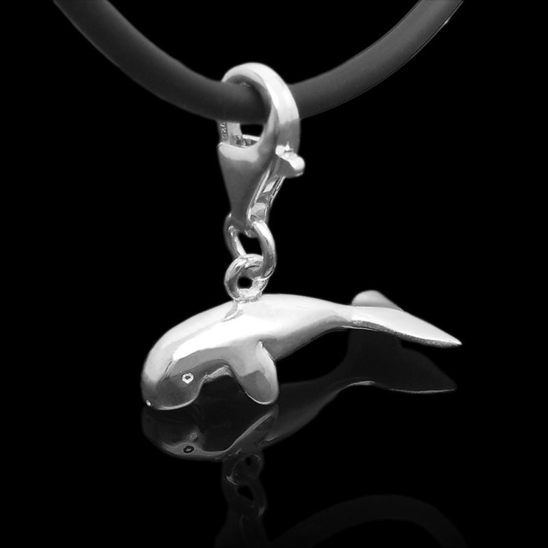 Dugong Silver Charm - 項鍊 - 純銀 