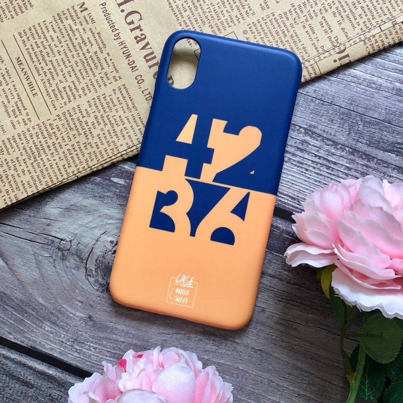 ラッキーナンバー::スタイル2 - スマホケース・カバー - プラスチック 多色