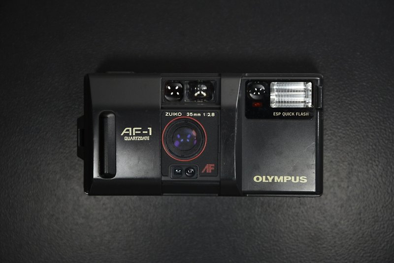 [Classic Antique] Olympus AF-1 QuartzDate Olympus point-and-shoot portable phone - Cameras - Other Materials 