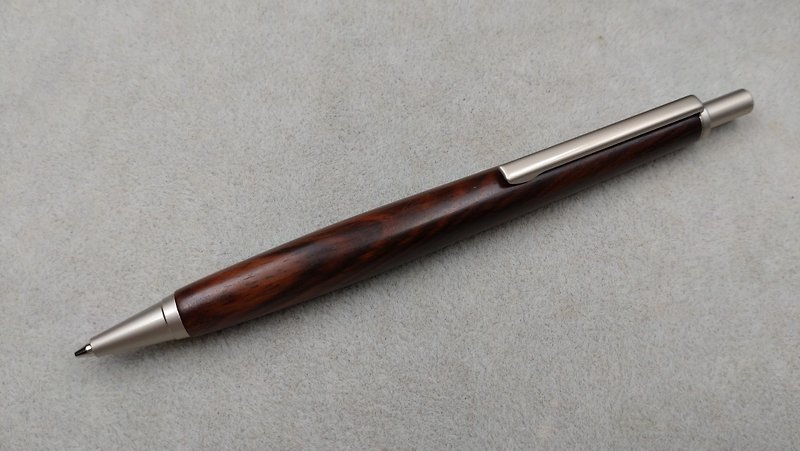 黑檀原木筆、手工筆、自動鉛筆 0.5mm/0.7mm - 鉛芯筆 - 木頭 黑色
