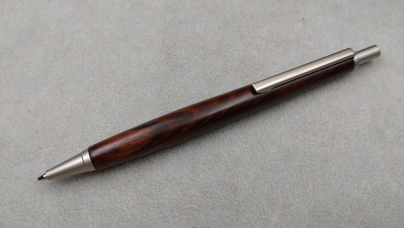 黑檀原木筆、手工筆、自動鉛筆 0.5mm/0.7mm - 鉛筆/自動鉛筆 - 木頭 黑色