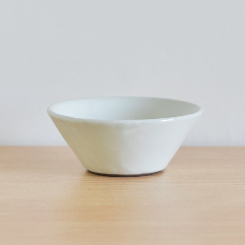 日本FORMLADY 小泉誠 ambai日製陶瓷親子碗-SS - 碗 - 陶 白色