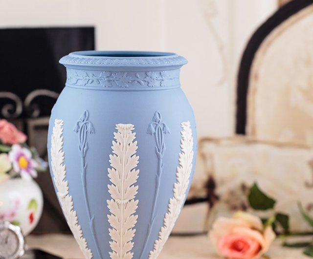 ウェッジウッド アカンサス リーフ ジャスパー レリーフ セラミック